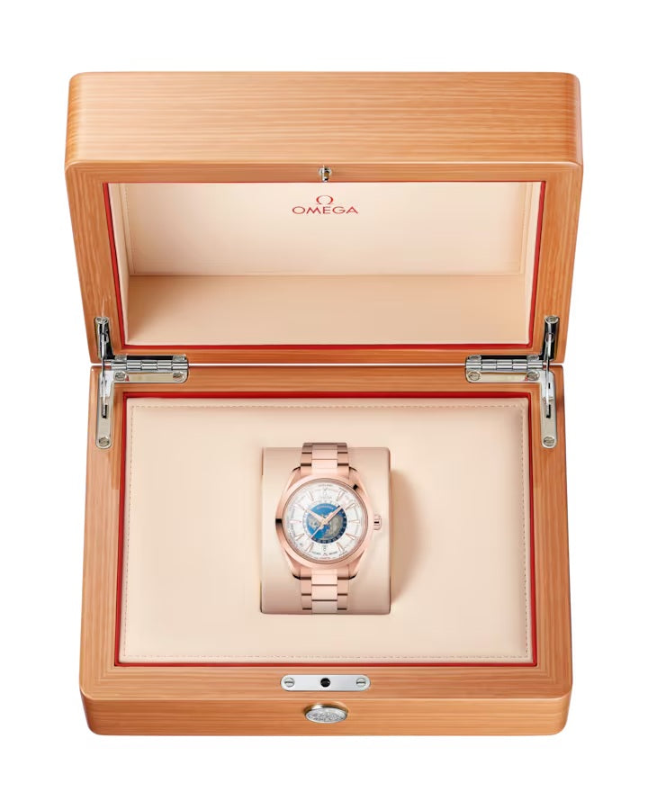 Seamaster Aqua Terra World temporizador 150M Dubái