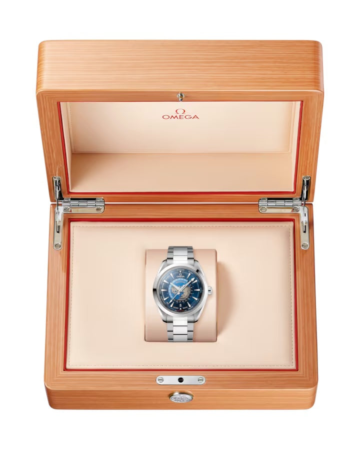 Seamaster Aqua Terra World temporizador 150M Dubái