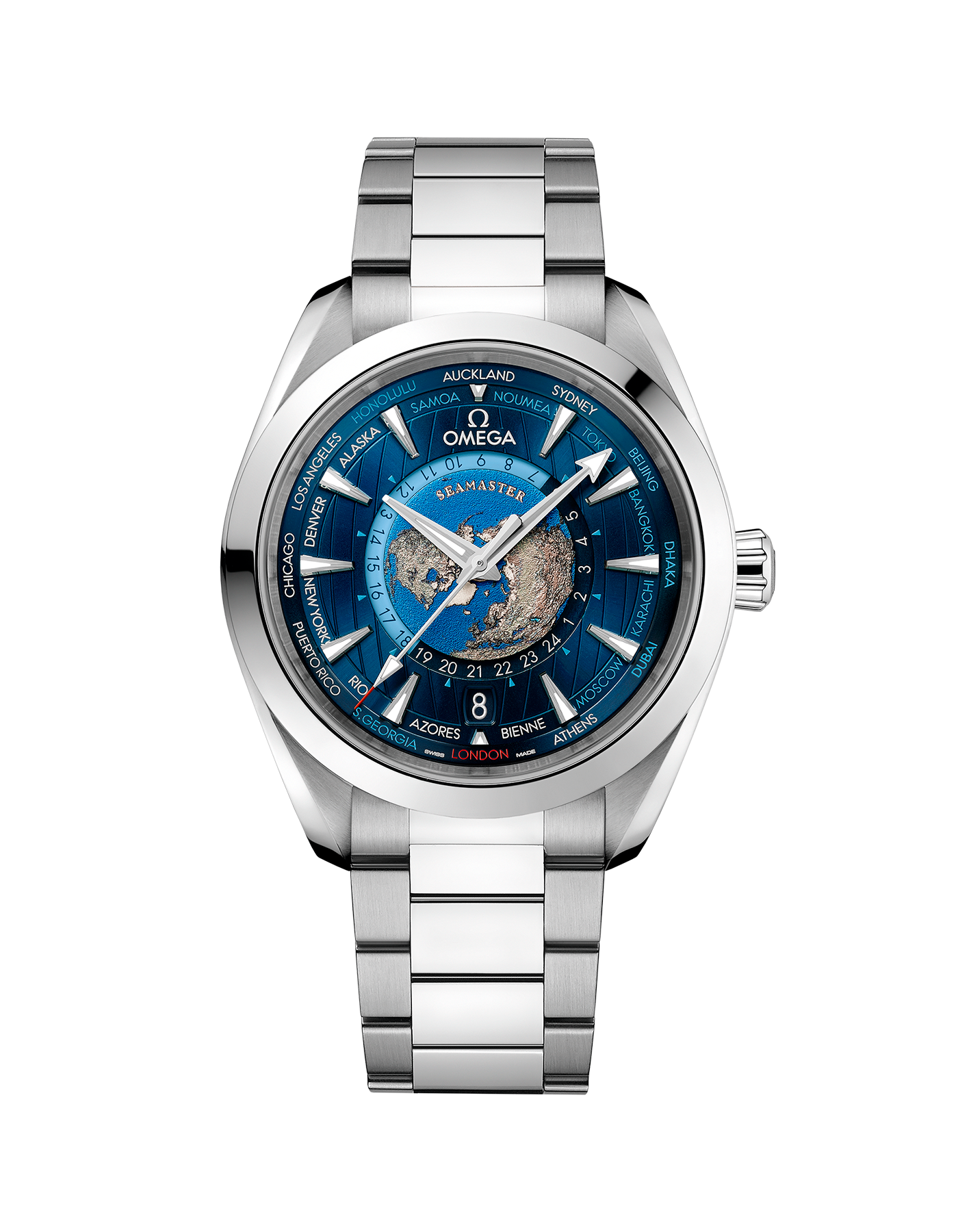 Seamaster Aqua Terra World Temporizador 150M Ginebra